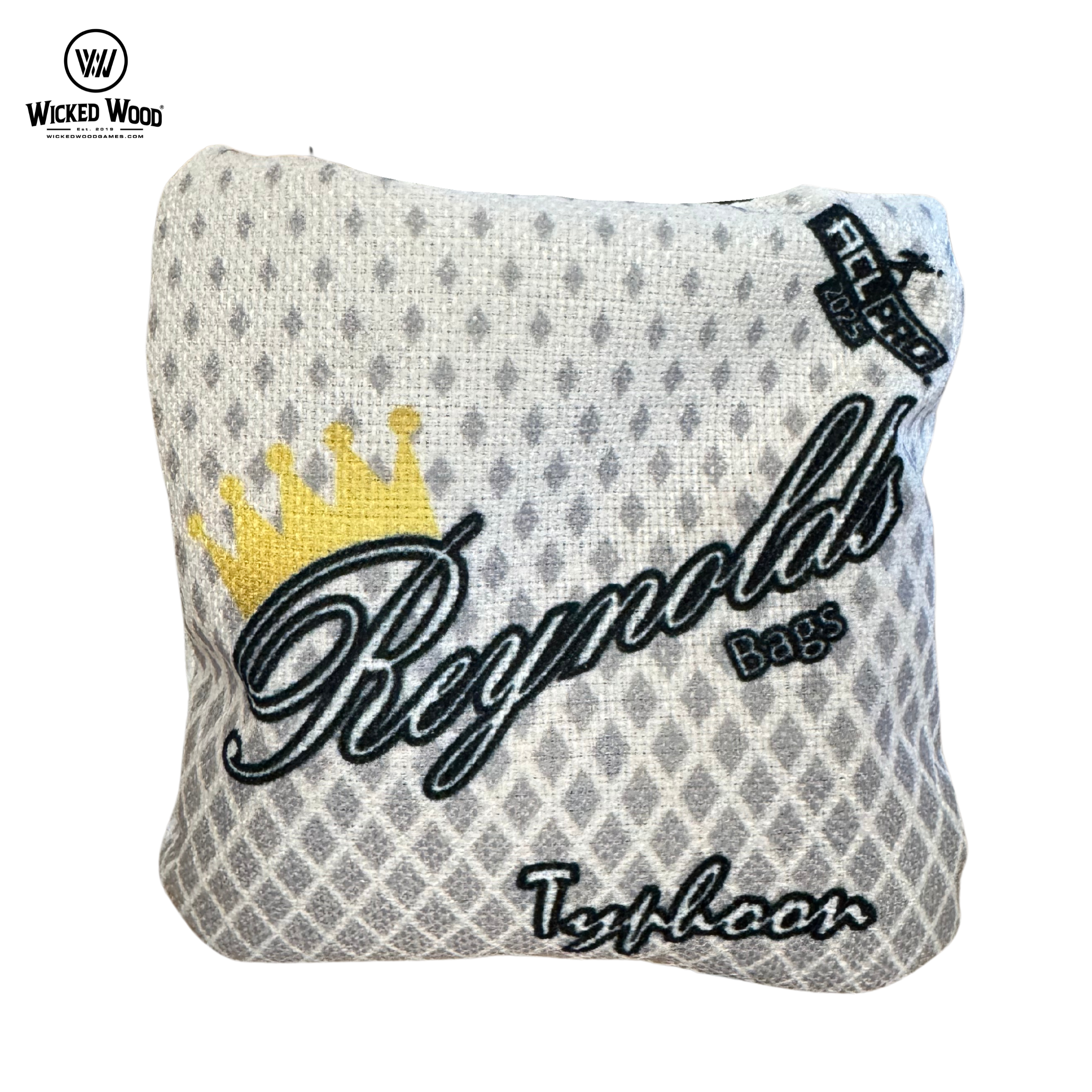 Reynolds Typhoon 2025 Bags - 1x4 Cornhole Bags Cornhole Bags Reynolds Grey