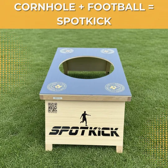 Custom Spotkick - Complete Set Eigen Design - Inclusief 2x boards / Voetbal / Draagtas Cornhole sets Spotkick