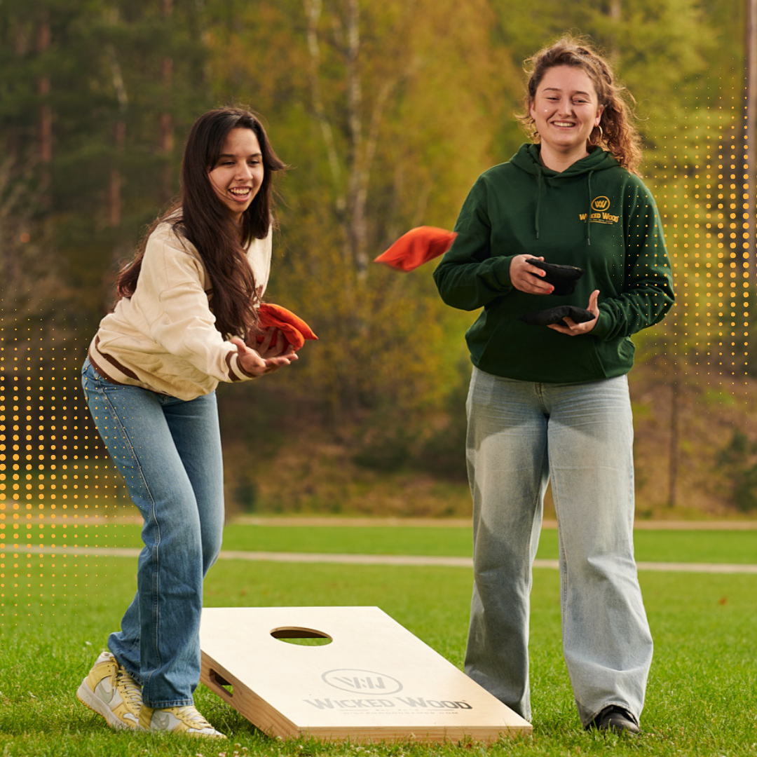 Cornhole Starting Kit - 12mm / 15mm - 120x60 - 1x Board / 2x4 Bags Cornhole sets Wicked Wood Games