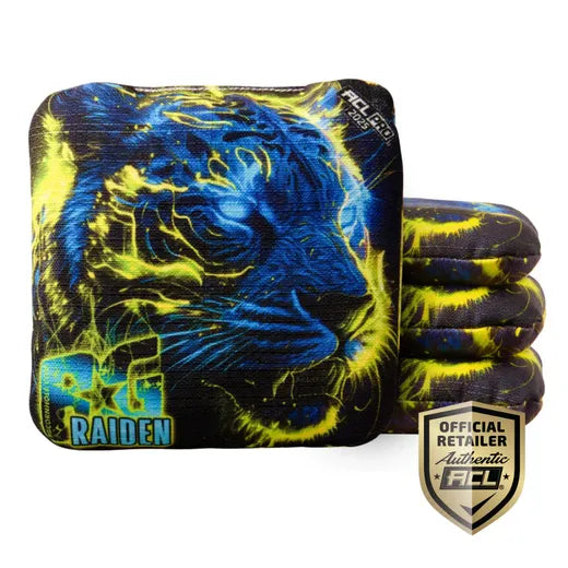 BG - Raiden - 2025 - ACL PRO - 1x4 Cornhole Bags Cornhole Bags BG Cornhole Stealth