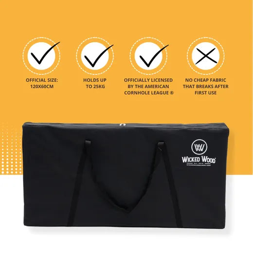 Draagtas voor Cornhole Board - 90x60 Accessoires Wicked Wood Games