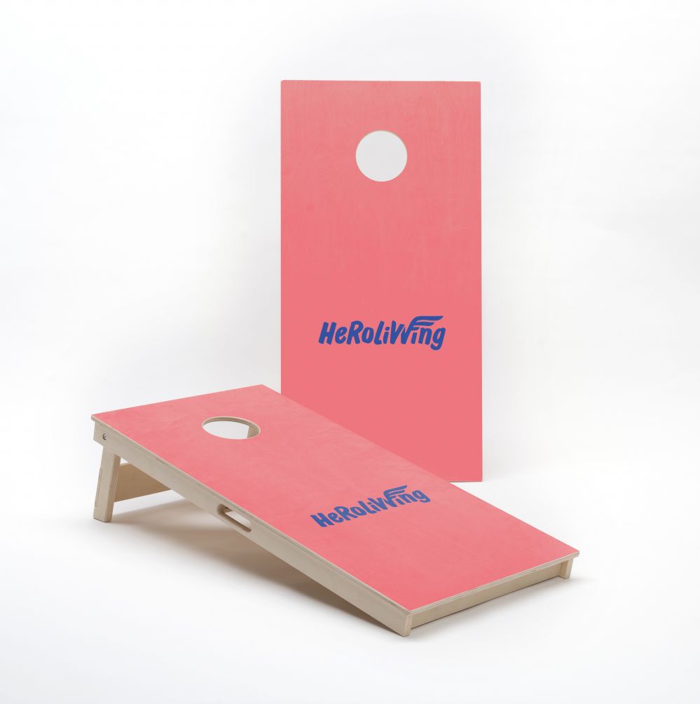 Cornhole Set met Eigen Design Cornhole sets Wicked Wood Games