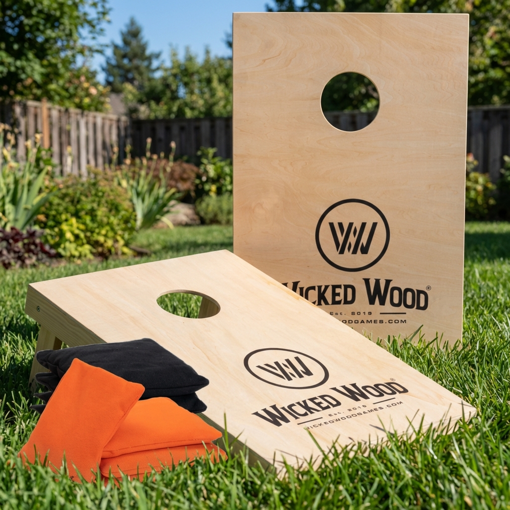Cornhole Sæt - 90x60 - Wicked Wood Design