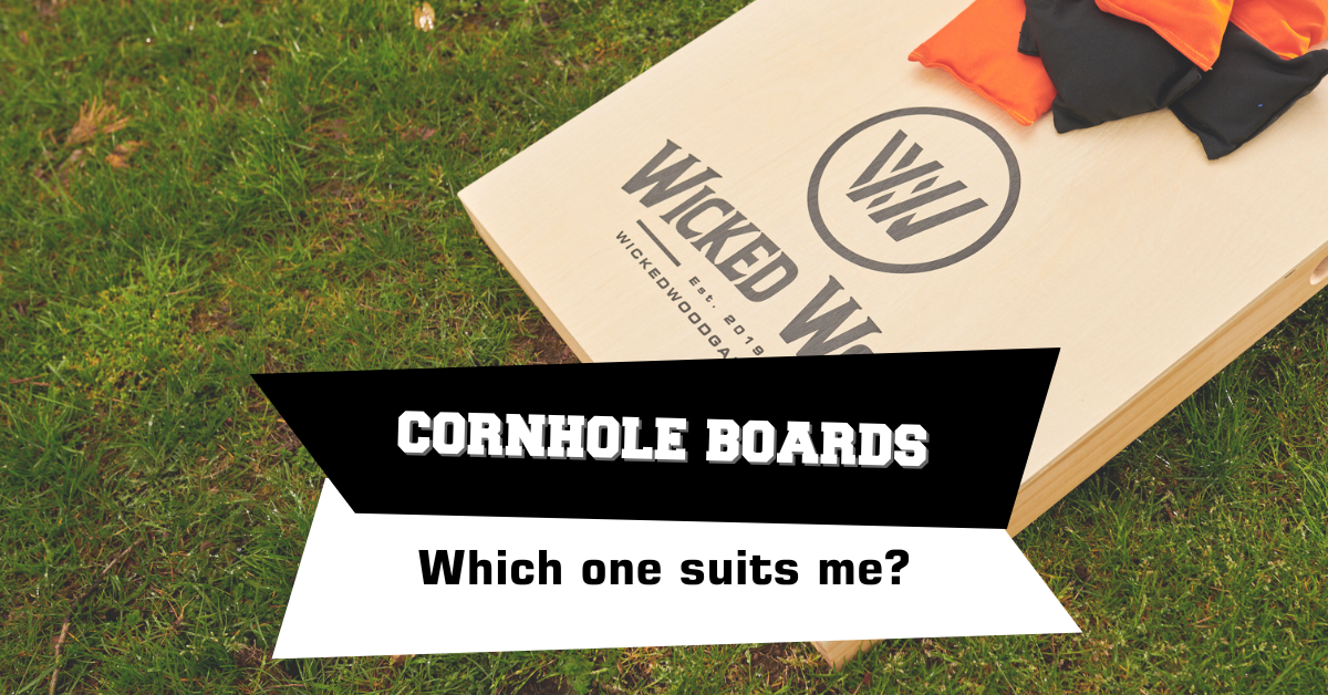 Welk Cornhole board past bij mij?