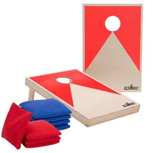 Cornhole Set - 90x60 - Red Cornhole sets Wicked Wood Games