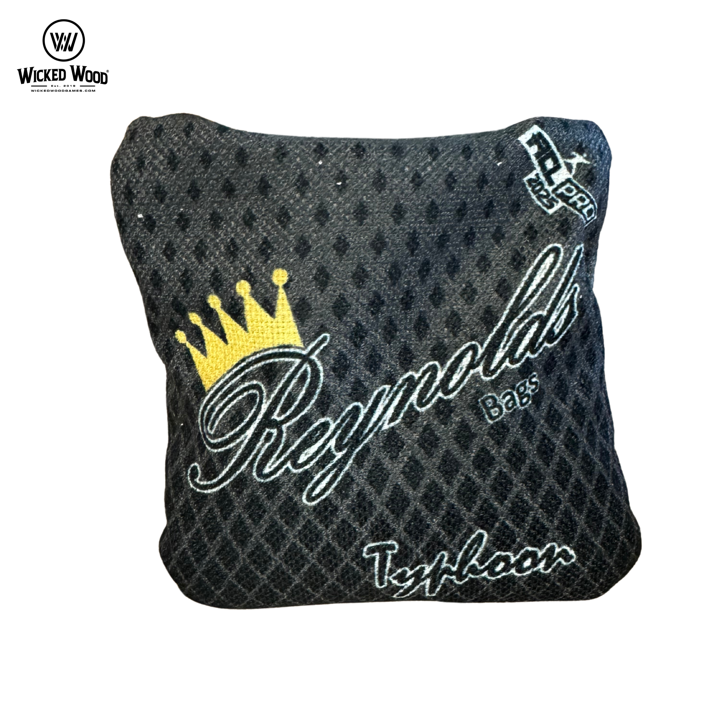 Reynolds Typhoon 2025 Bags - 1x4 Cornhole Bags Cornhole Bags Reynolds Black