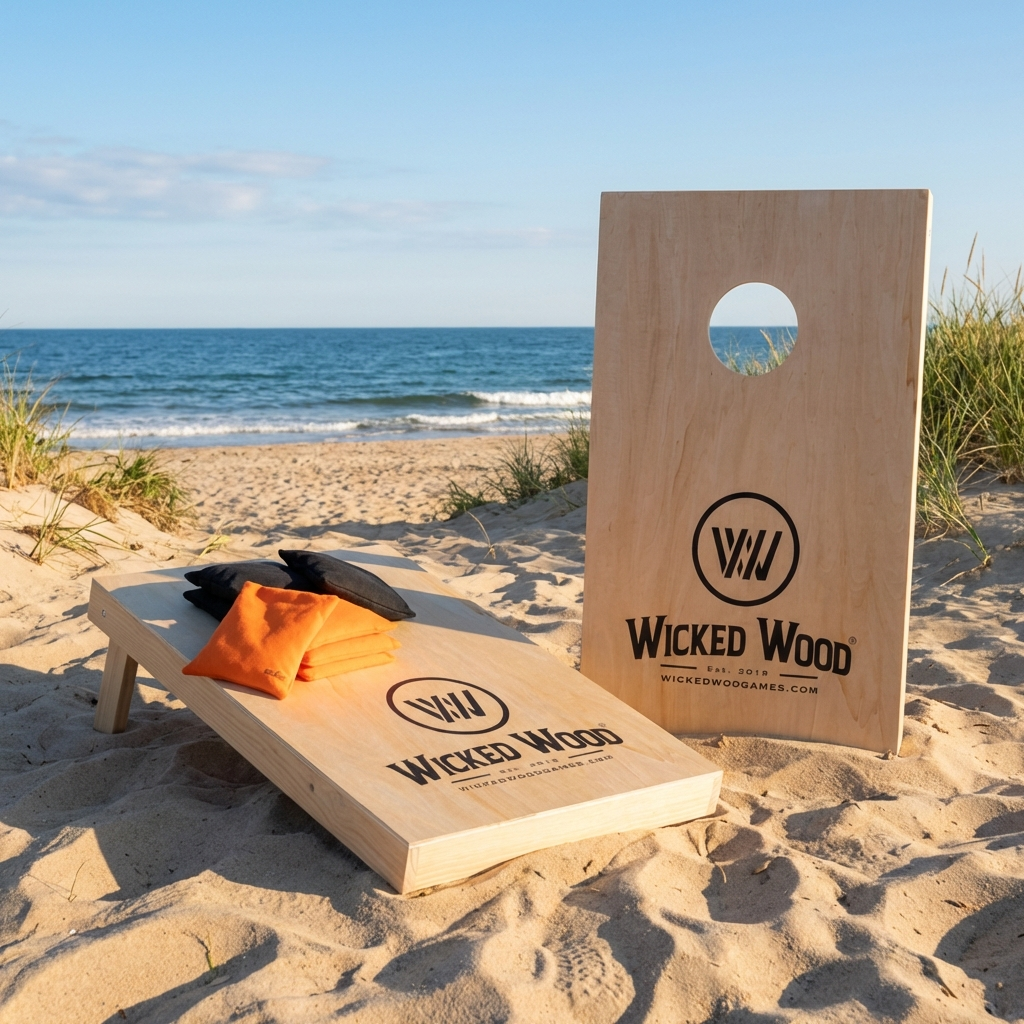 Cornhole Sæt - 90x60 - Wicked Wood Design