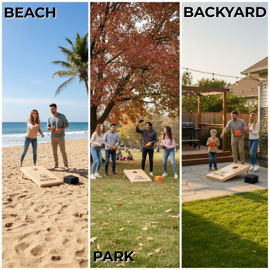 Cornhole Sæt - 90x60 - Wicked Wood Design