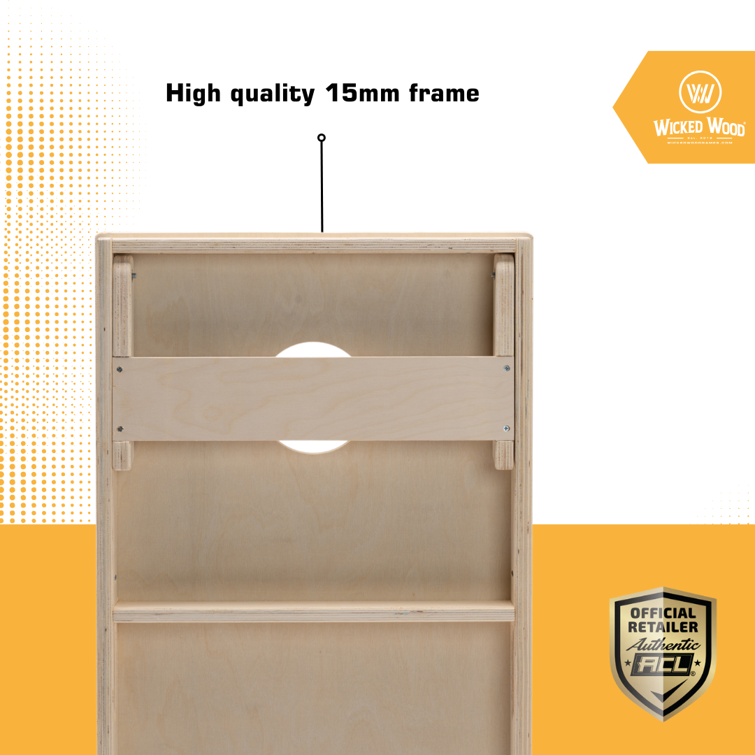 VINTAGE - Cornhole Set - 2 board / 2x4 zakjes Cornhole sets Wicked Wood Games